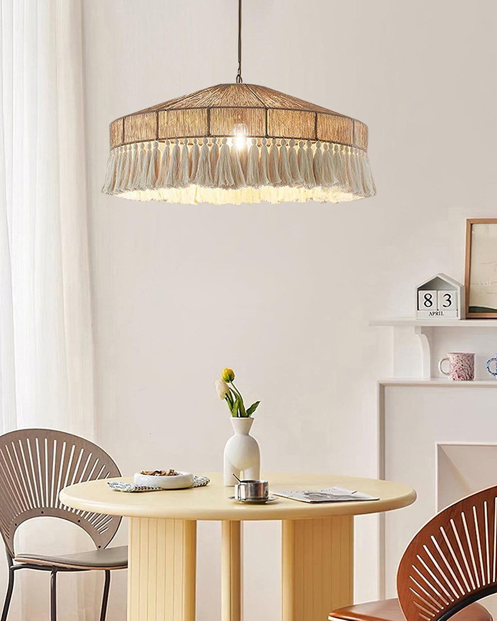 Vorenth Chanvre Corde Suspension Lumière - Neutralighting