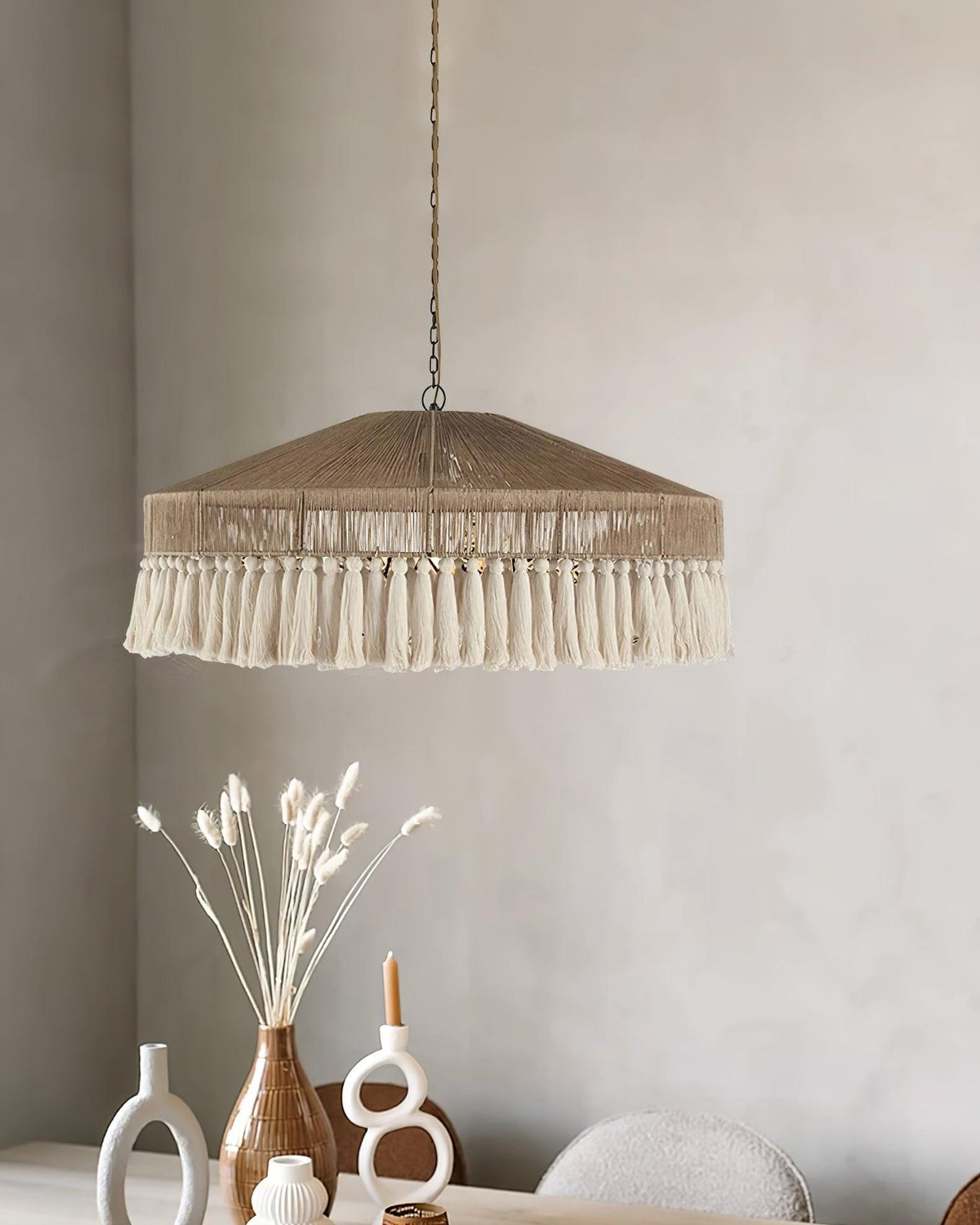 Vorenth Chanvre Corde Suspension Lumière - Neutralighting