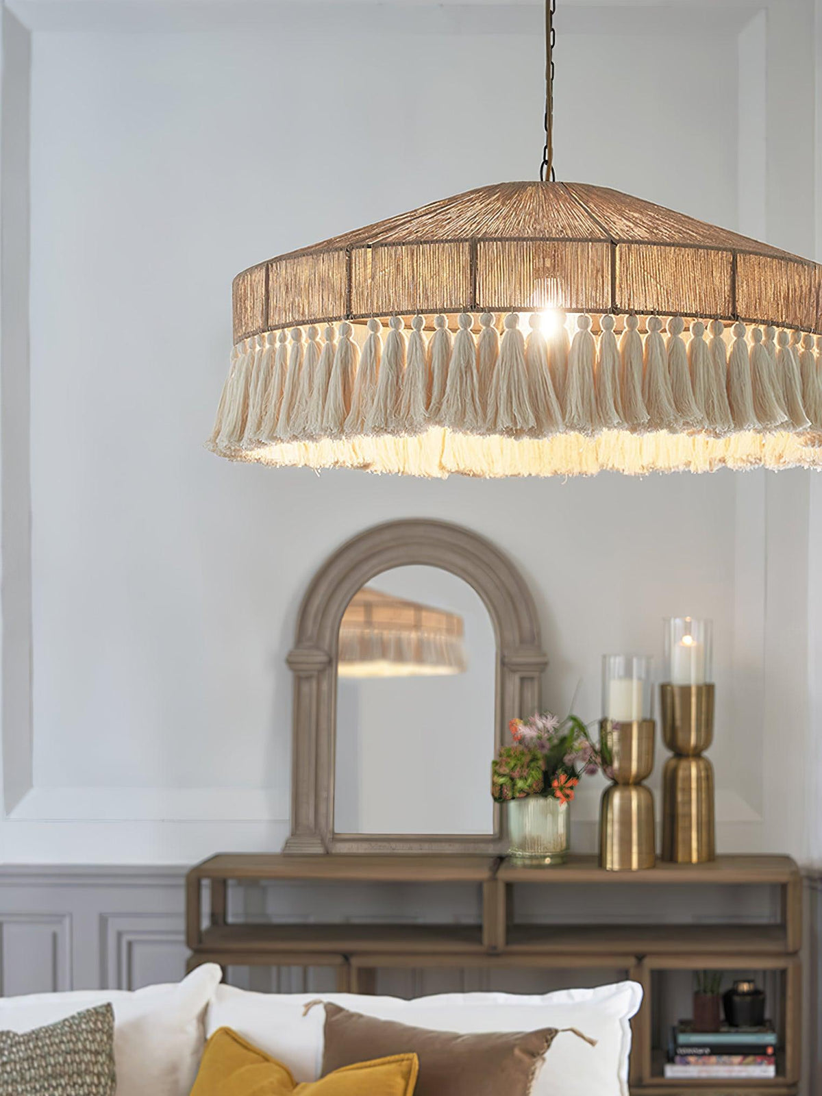 Vorenth Chanvre Corde Suspension Lumière - Neutralighting