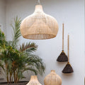 Ritta Vintage Artisanal Rotin Suspension Salon - Neutralighting