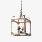 Lustra Chandelier Cube Rustique Cadre Vintage - Neutralighting