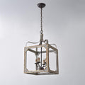 Lustra Chandelier Cube Rustique Cadre Vintage - Neutralighting