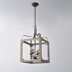 Lustra Chandelier Cube Rustique Cadre Vintage - Neutralighting