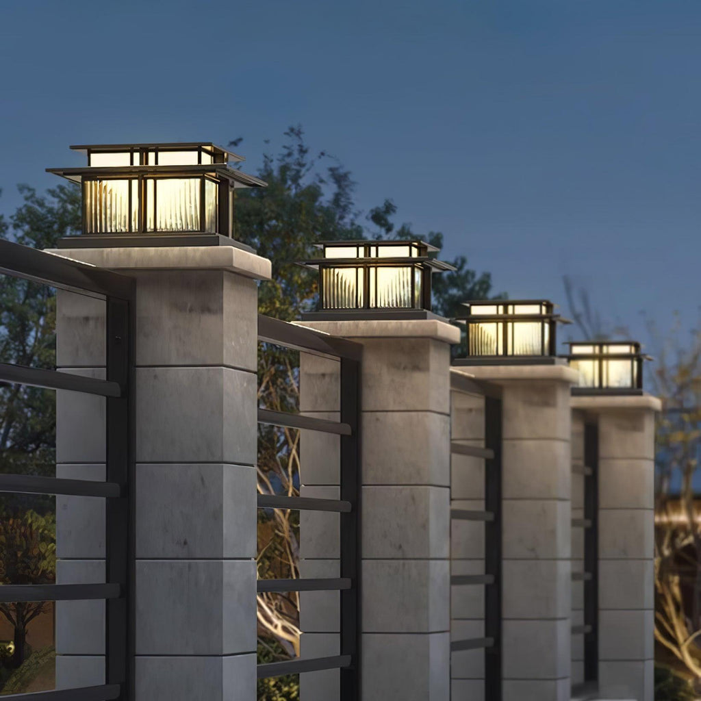 Milo Luminaire Extérieur sur Pilier Solaire / Câblé - Neutralighting