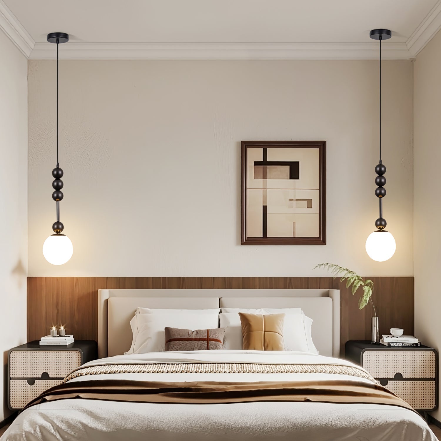 Aeris Suspension Minimaliste en Bois - Neutralighting