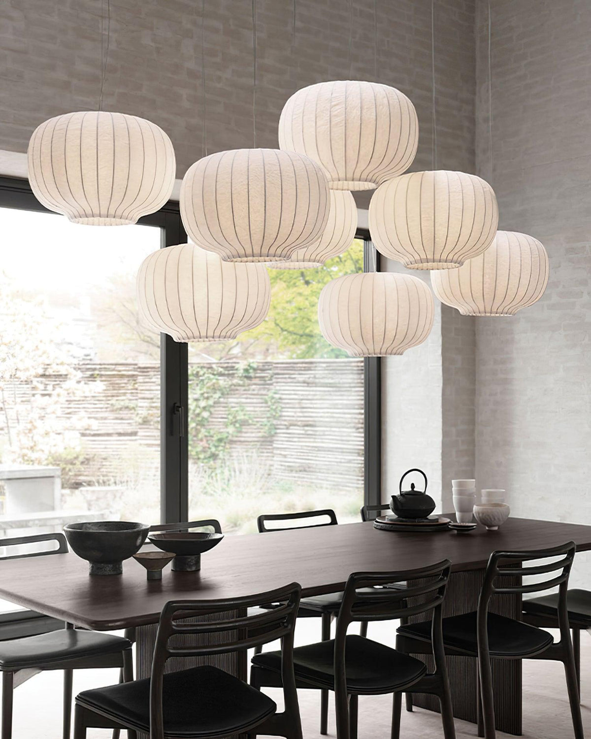 Rinwa Lampe Suspension Lanternes Inspirée du Japon - Neutralighting
