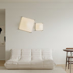 Bolla Lustre Plafonnier Blanc Doux Courbes Élégant - Neutralighting
