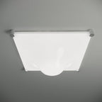 Bolla Plafonnier Courbe Triangle Abat-jour Minimaliste - Neutralighting