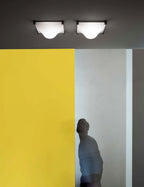 Bolla Lustre Plafonnier Blanc Doux Courbes Élégant - Neutralighting