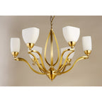 Dvaluvyj Postmodern Luxe Laiton Métal Verre Lustre - Neutralighting