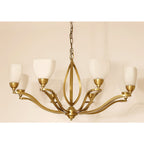Dvaluvyj Postmodern Luxe Laiton Métal Verre Lustre - Neutralighting