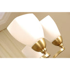 Dvaluvyj Postmodern Luxe Laiton Métal Verre Lustre - Neutralighting