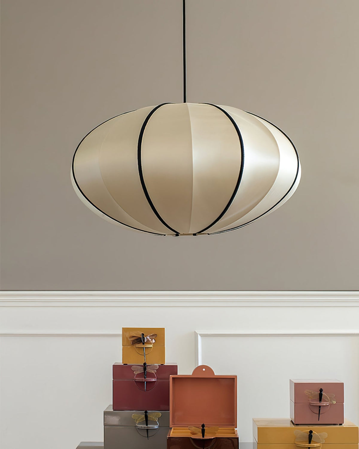 Daphne Lampe suspendue en tissu moderne - Neutralighting