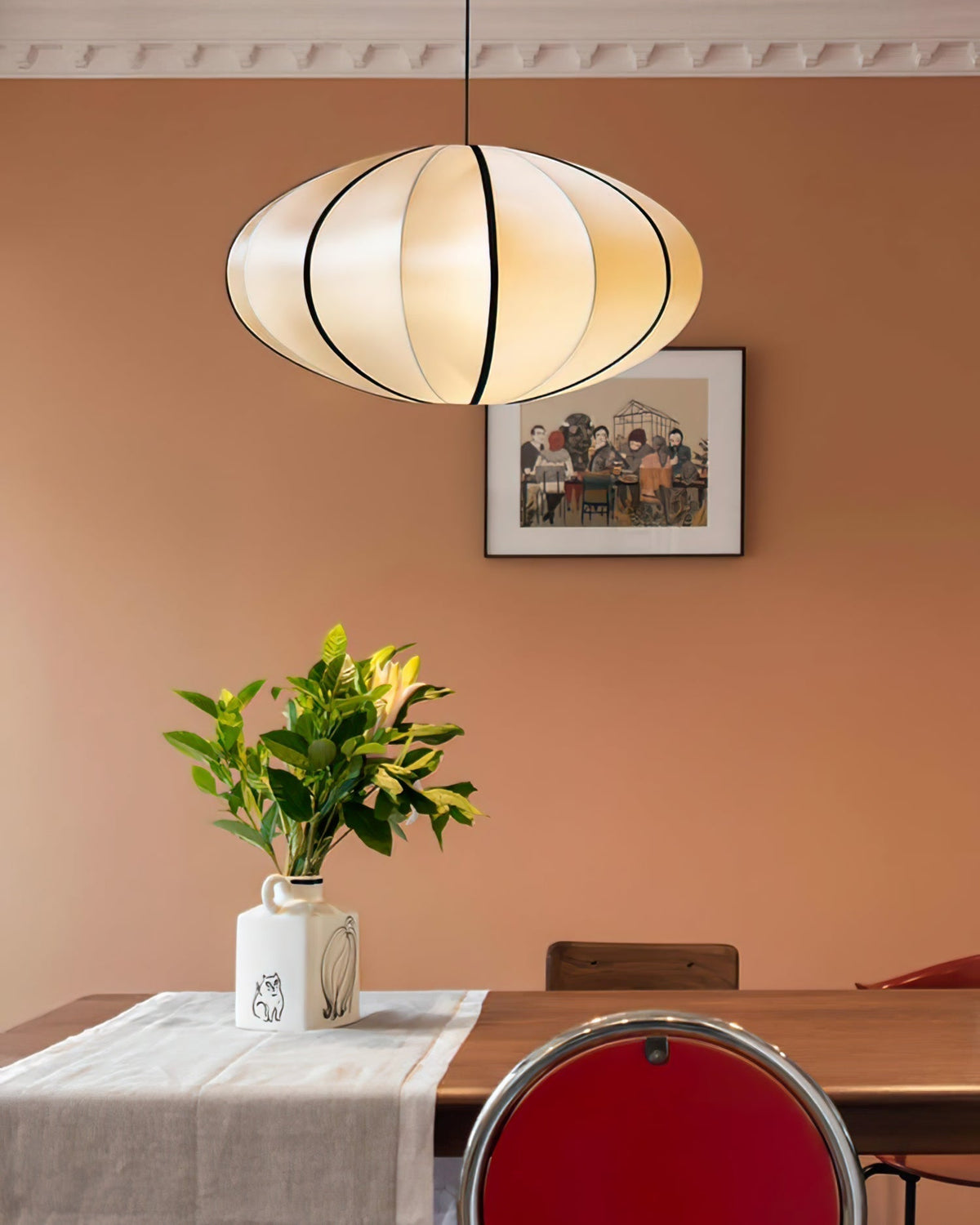 Daphne Lampe suspendue en tissu moderne - Neutralighting