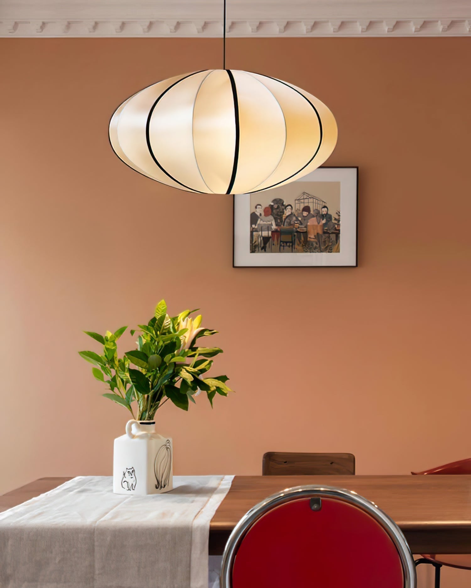 Viorace Tissu Futuriste Suspension - Neutralighting