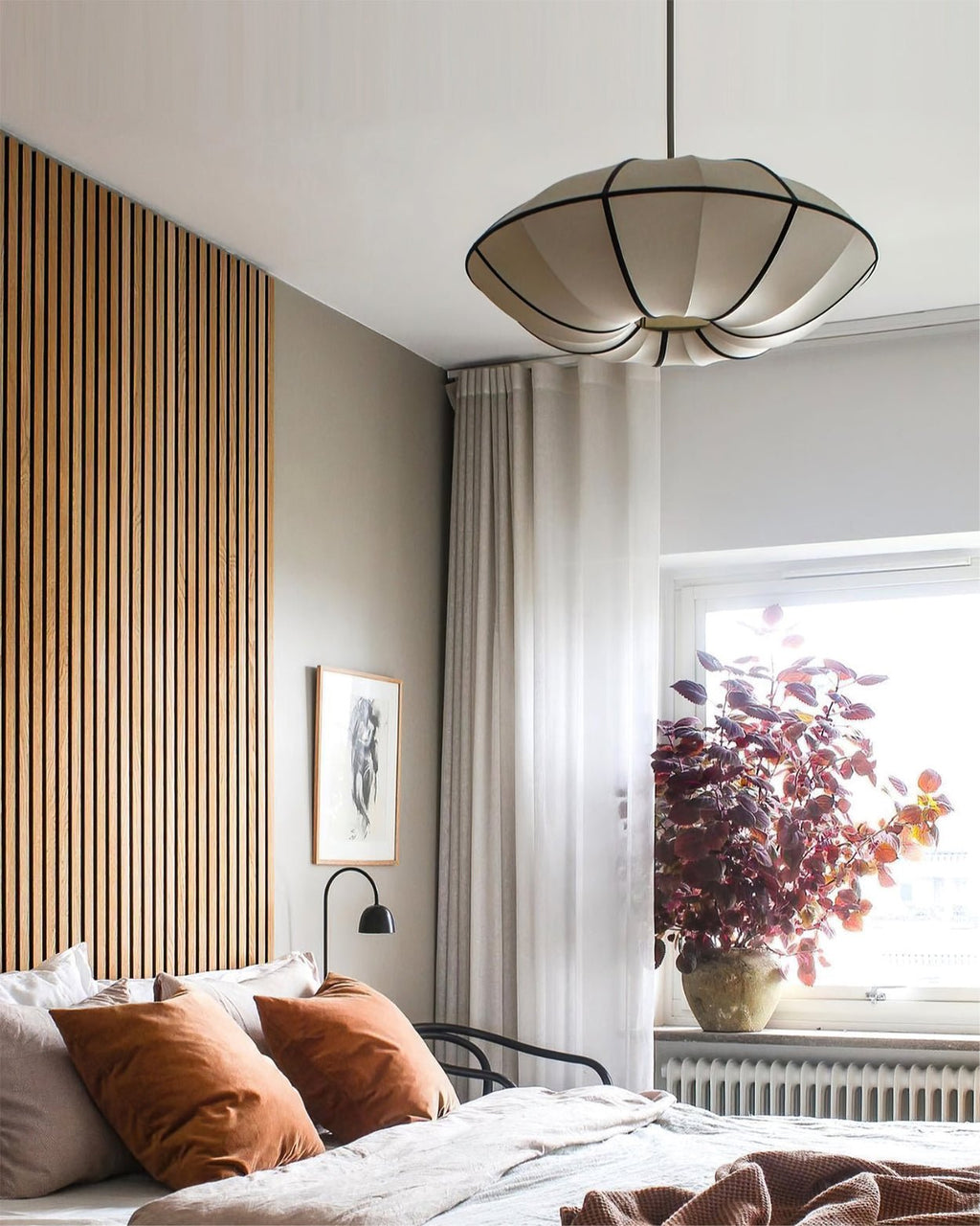Daphne Lampe suspendue en tissu moderne - Neutralighting