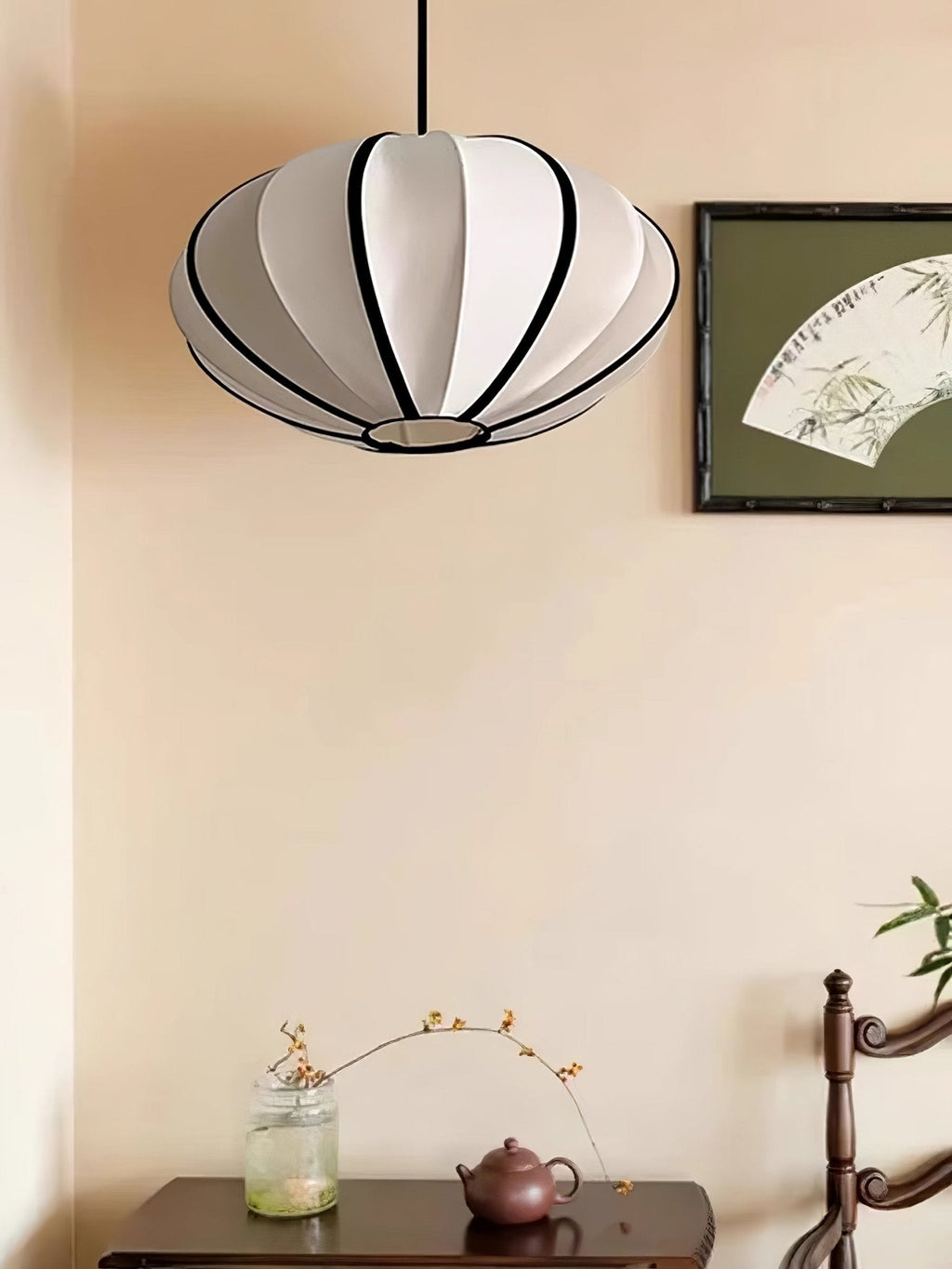 Daphne Lampe suspendue en tissu moderne - Neutralighting