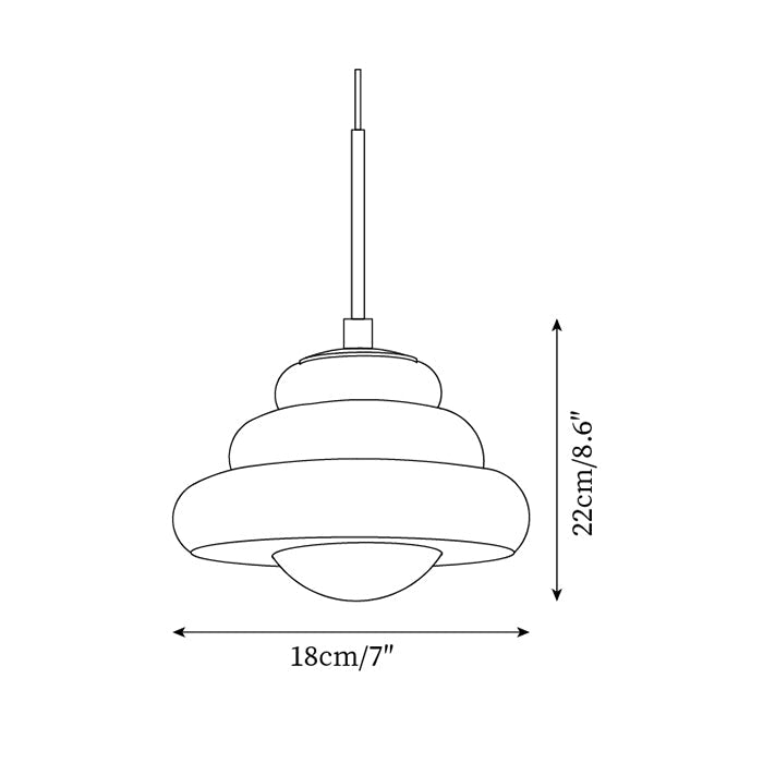 Vortex LED Suspension Rétro - Neutralighting