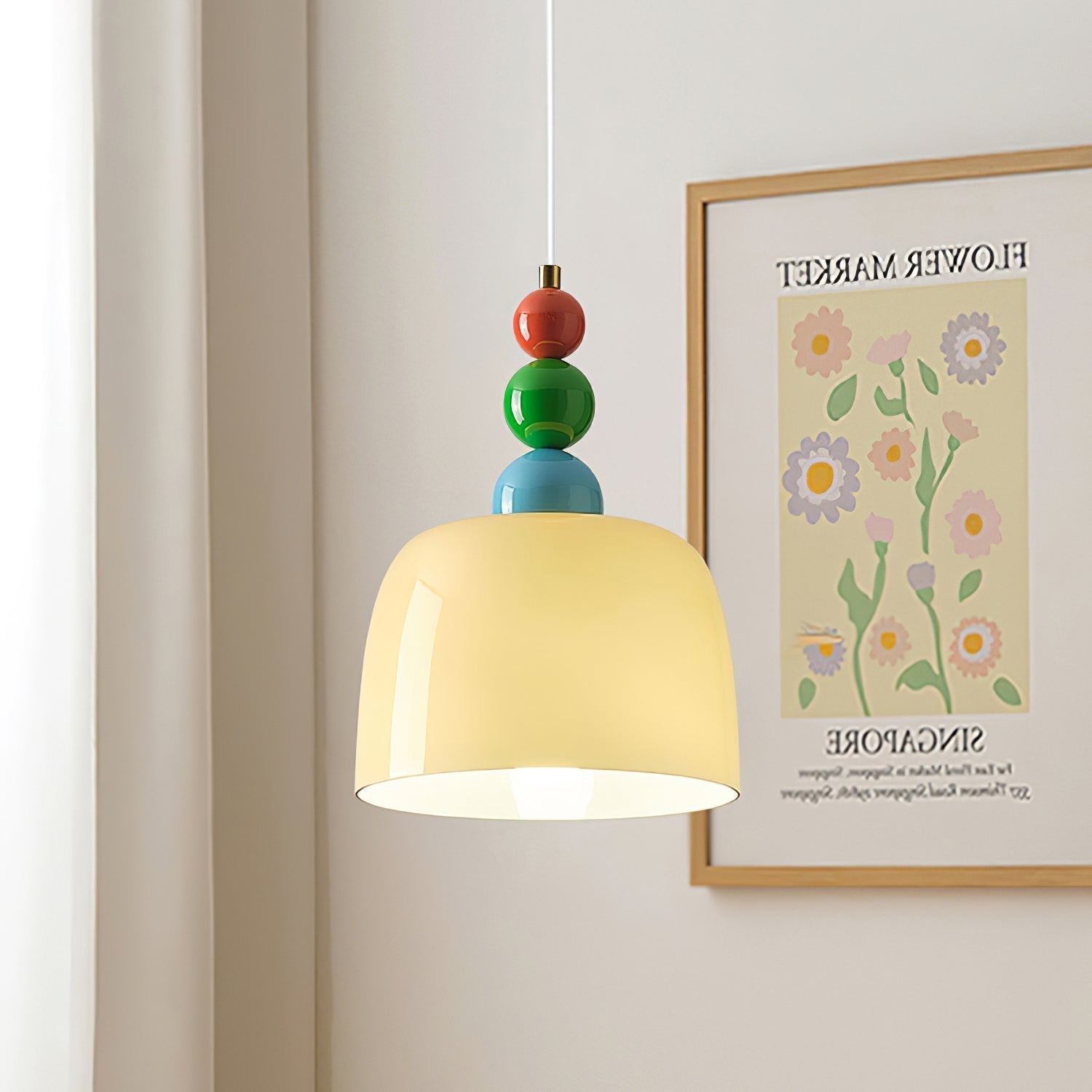 Pavine Suspension colorée à perles enfichables - Neutralighting