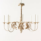Eirikuvyj Postmodern Luxe Court Bois Métal Lustre - Neutralighting