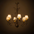 Gloruvyj Individuel Créativité Laiton Tissu Lustre - Neutralighting