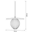 Boris Lampe Suspendue Halo Cascadant - Neutralighting