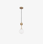 Aviaran Suspension Classique Laiton Verre - Neutralighting
