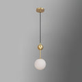 Aviaran Suspension Classique Laiton Verre - Neutralighting