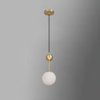 Aviaran Suspension Classique Laiton Verre - Neutralighting