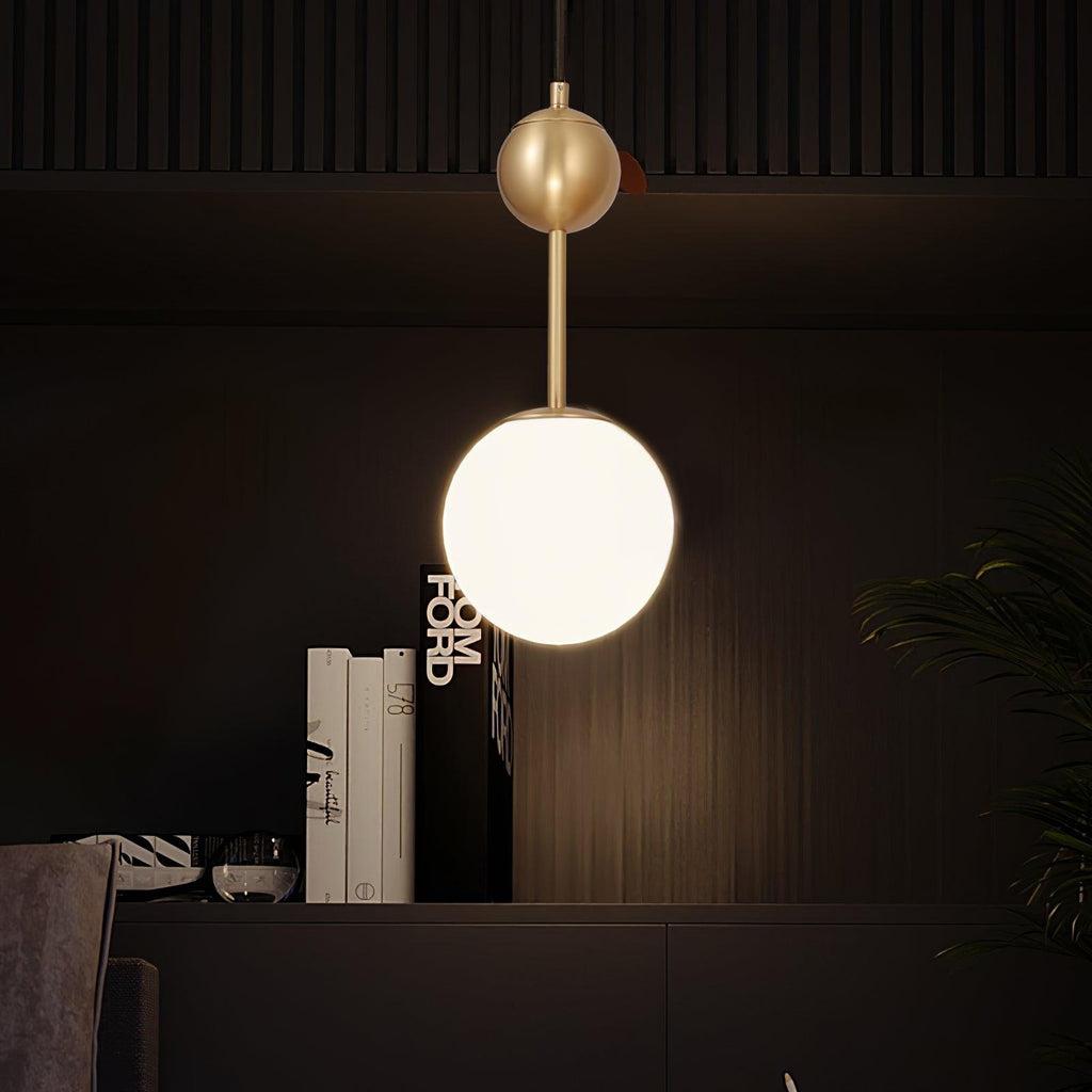 Aviaran Suspension Classique Laiton Verre - Neutralighting