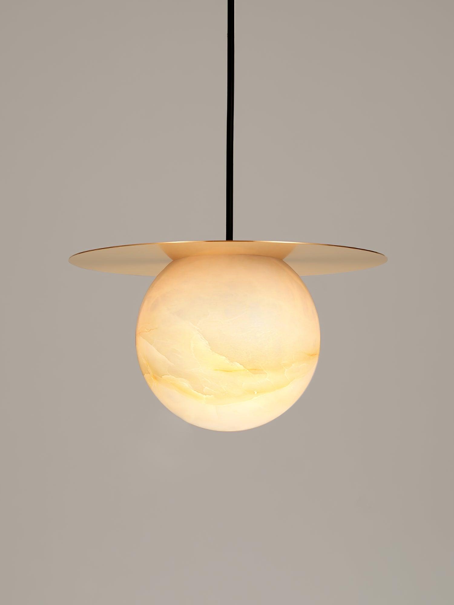 Nyvelyra Suspension Sphérique en Albâtre - Neutralighting