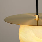 Nyvelyra Suspension Sphérique en Albâtre - Neutralighting