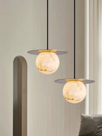 Nyvelyra Suspension Sphérique en Albâtre - Neutralighting