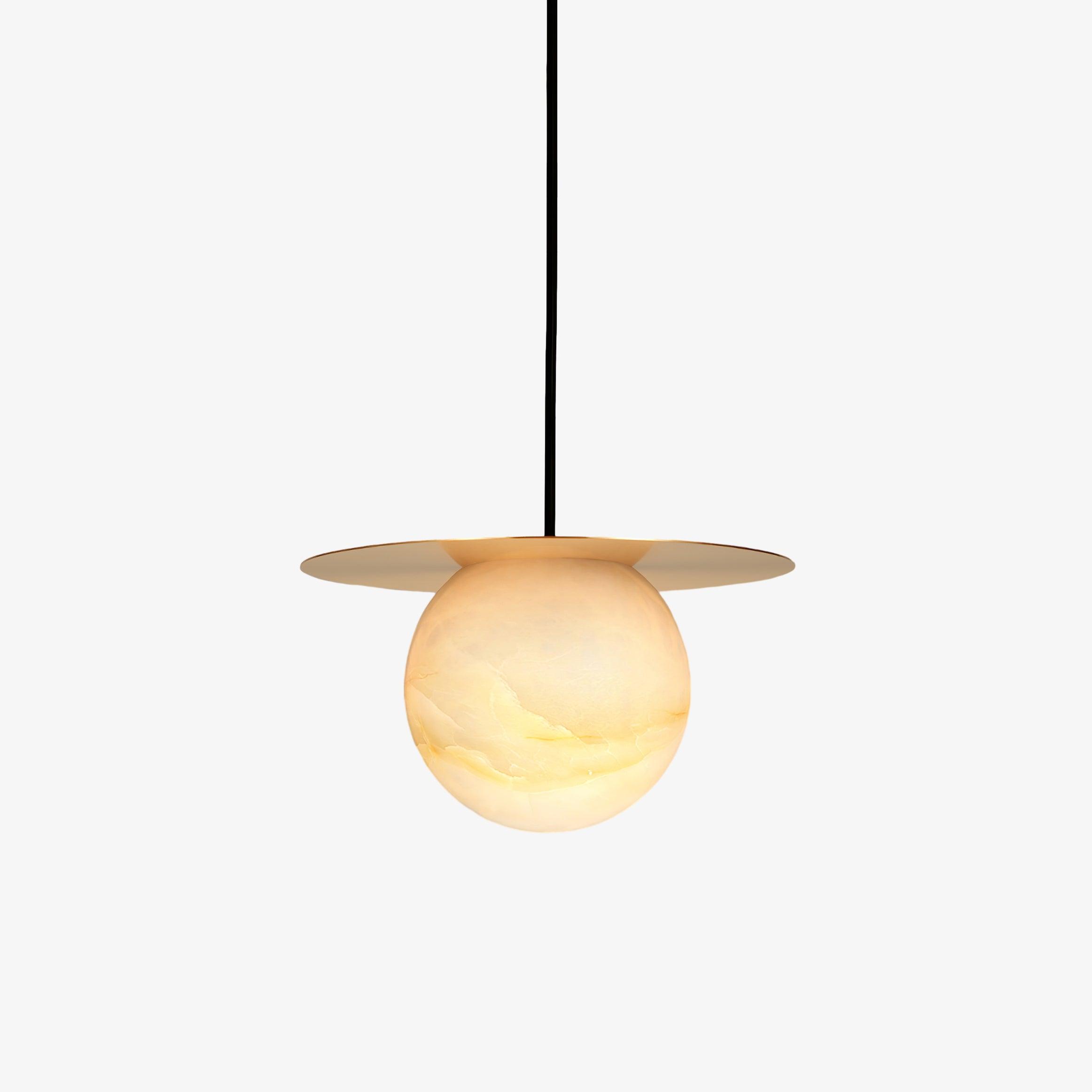 Nyvelyra Suspension Sphérique en Albâtre - Neutralighting