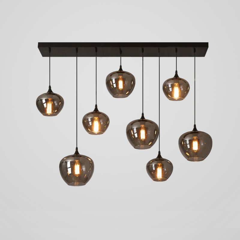 Talis Suspension en Verre Industrielle Chic - Neutralighting