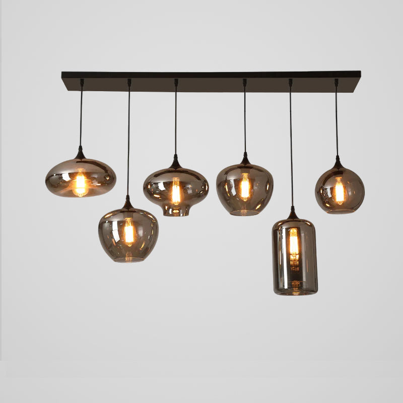 Talis Suspension en Verre Industrielle Chic - Neutralighting