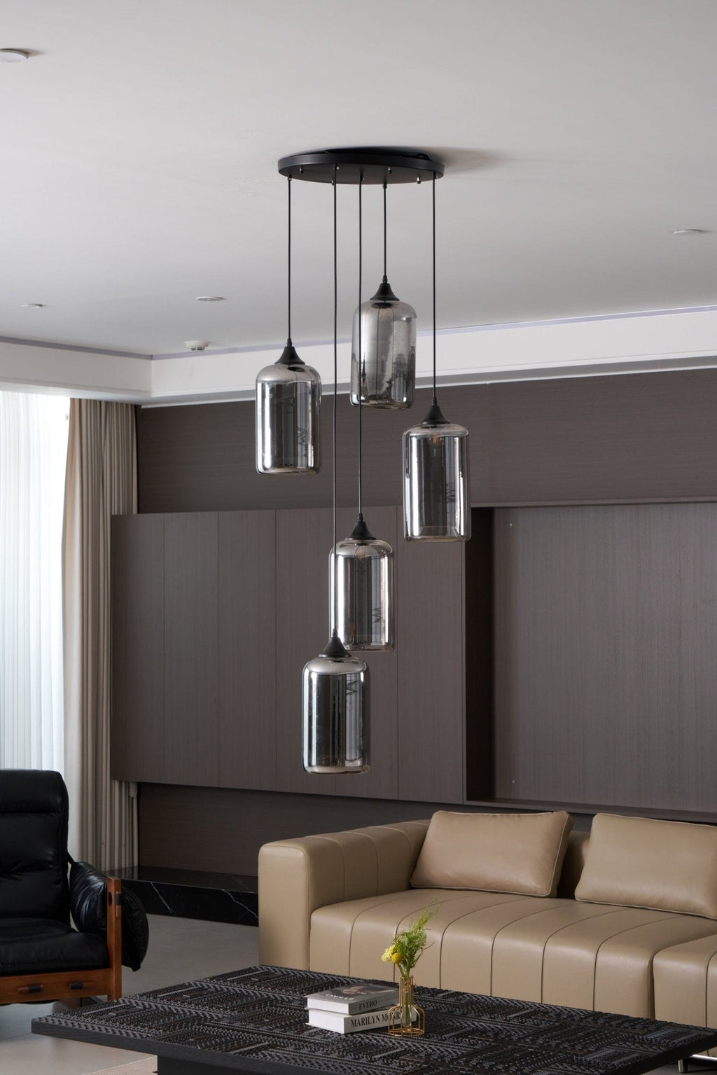 Mirelia Lampe Pendante Industrielle en Verre - Neutralighting