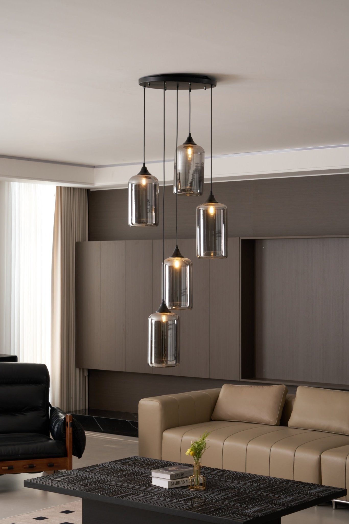 Mirelia Lampe Pendante Industrielle en Verre - Neutralighting