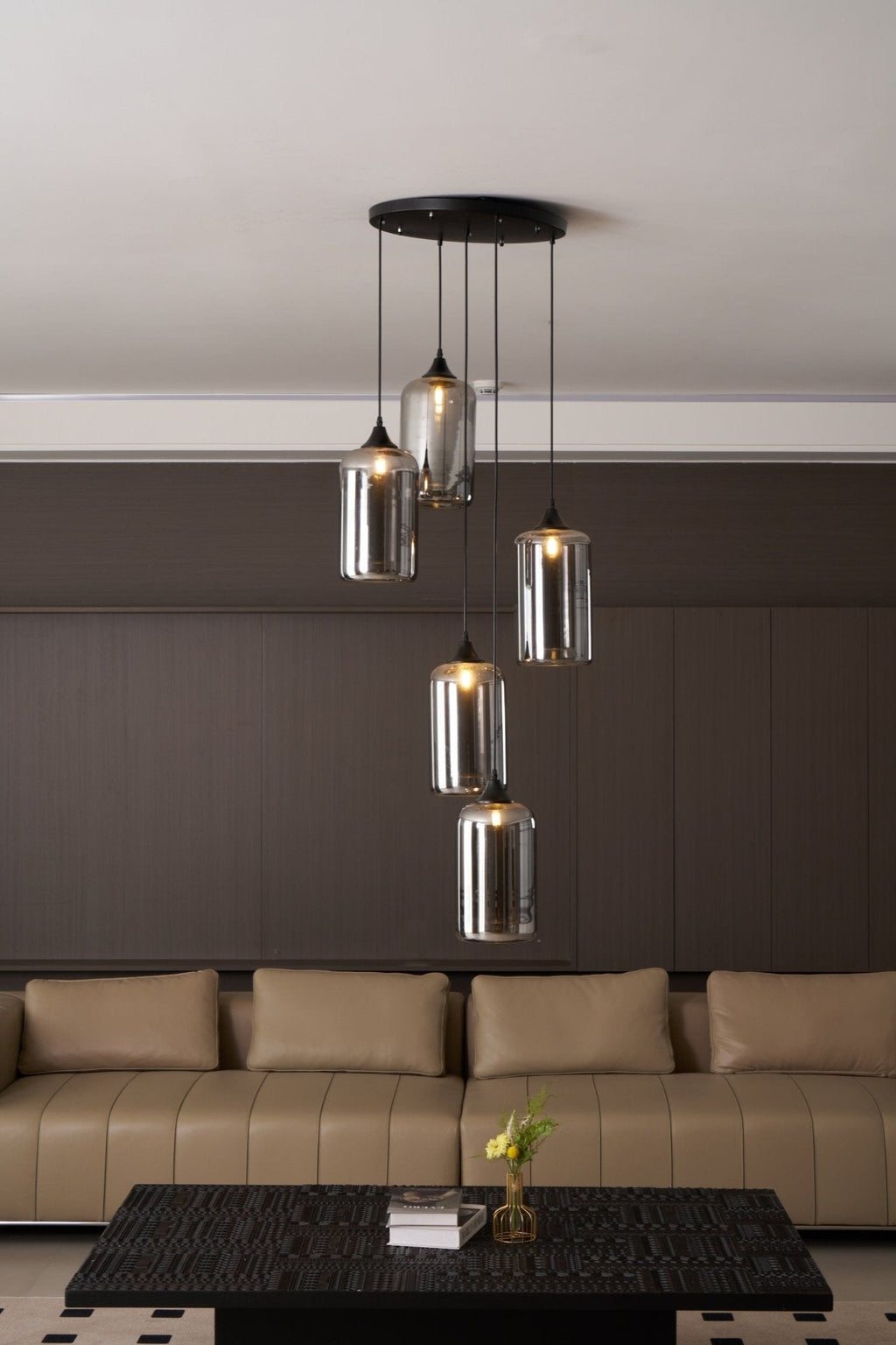 Mirelia Lampe Pendante Industrielle en Verre - Neutralighting