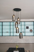 Mirelia Lampe Pendante Industrielle en Verre - Neutralighting