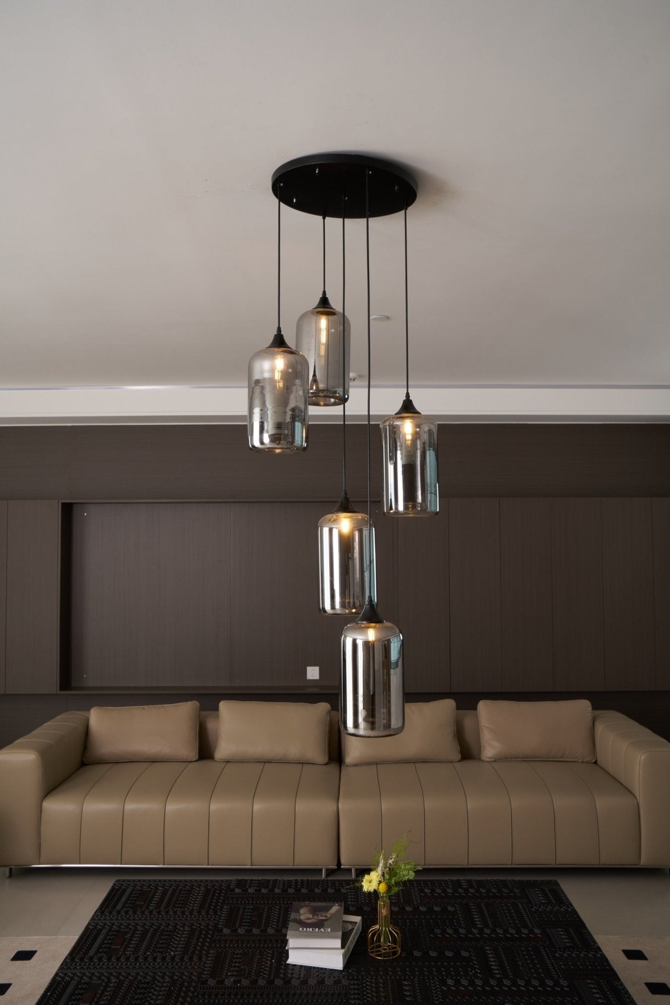Mirelia Lampe Pendante Industrielle en Verre - Neutralighting
