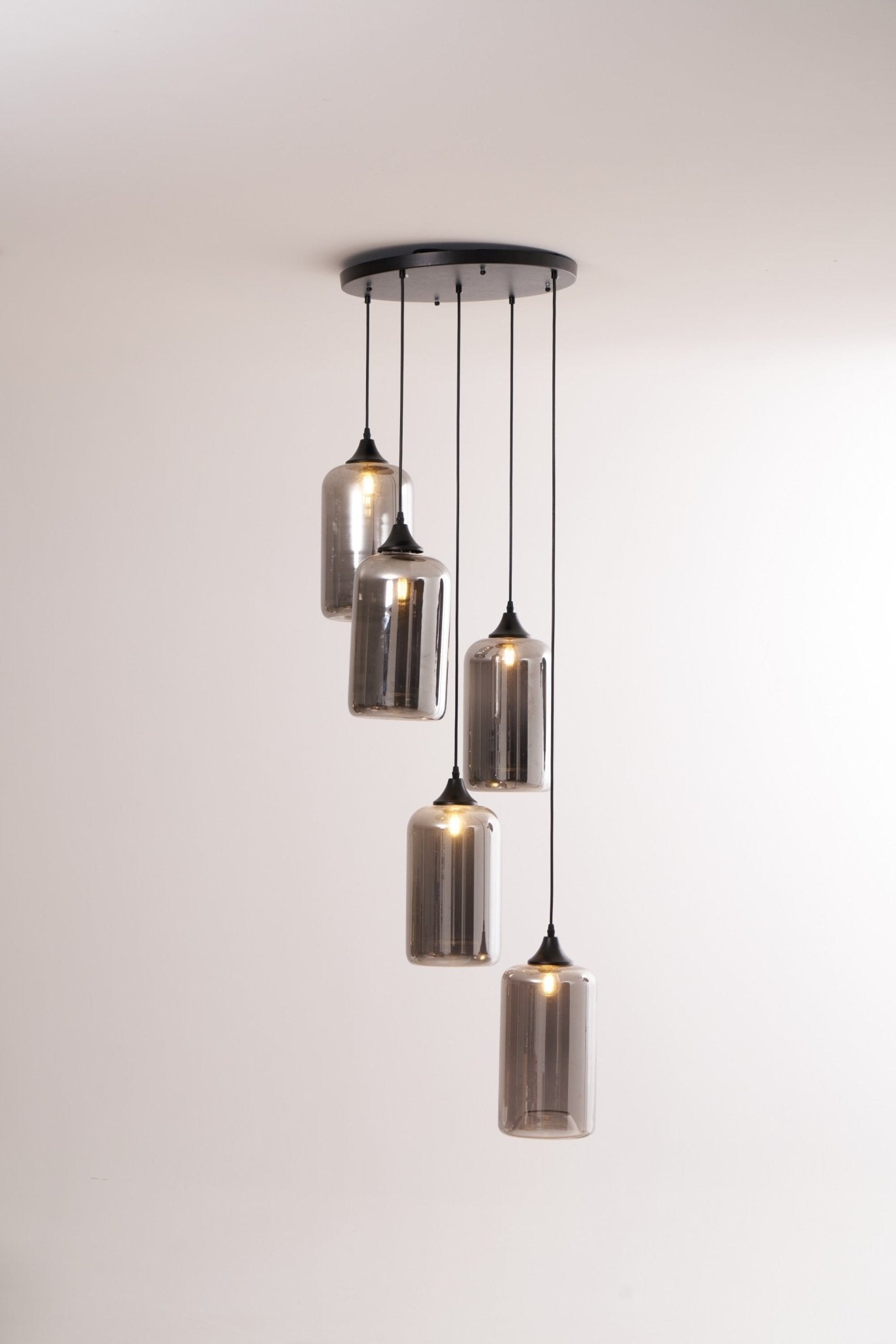 Mirelia Lampe Pendante Industrielle en Verre - Neutralighting