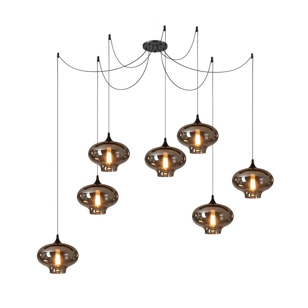 Mirelia Lampe Pendante Industrielle en Verre - Neutralighting