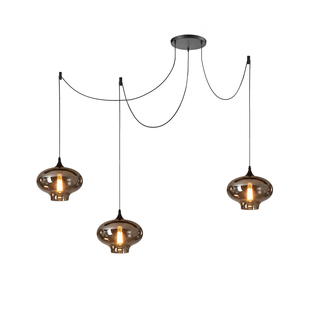 Mirelia Lampe Pendante Industrielle en Verre - Neutralighting