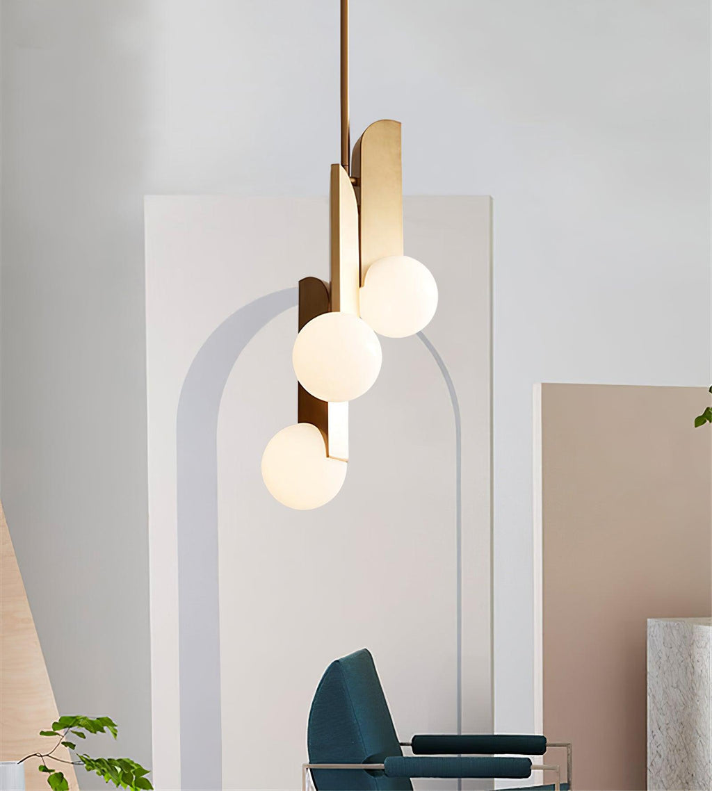 Solis Lustre Suspendu Élégant En Verre - Neutralighting