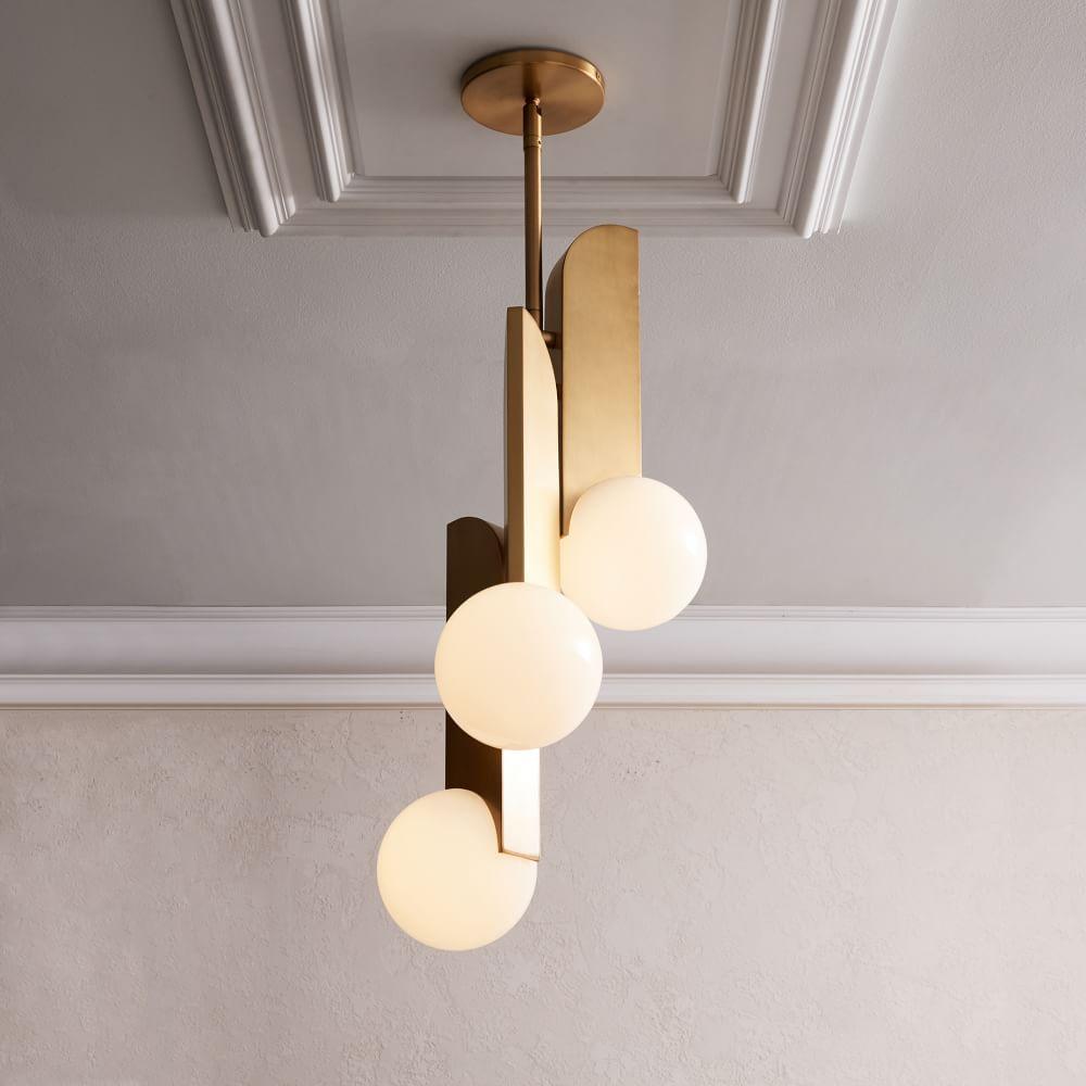 Solis Lustre Suspendu Élégant En Verre - Neutralighting