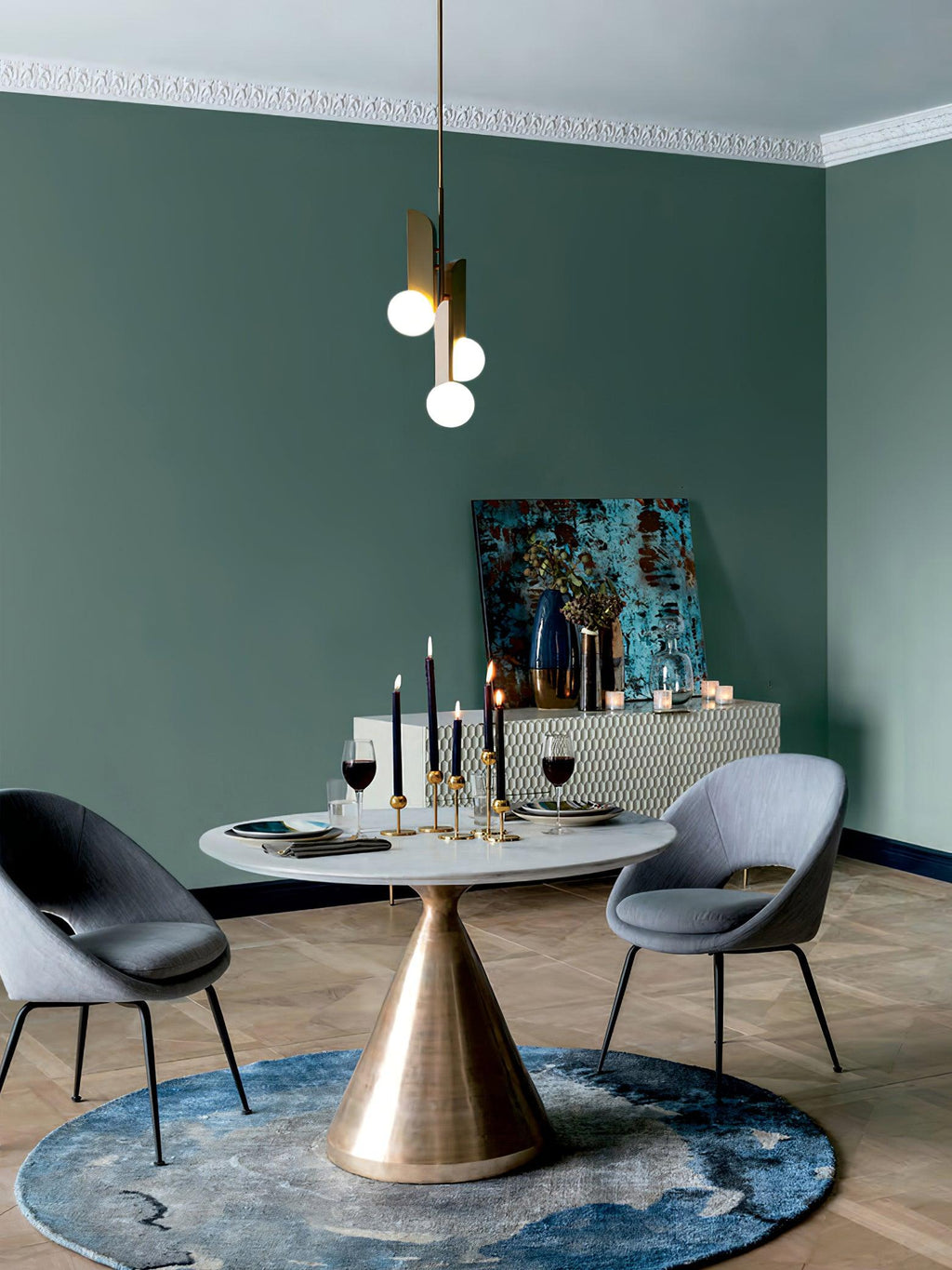 Solis Lustre Suspendu Élégant En Verre - Neutralighting