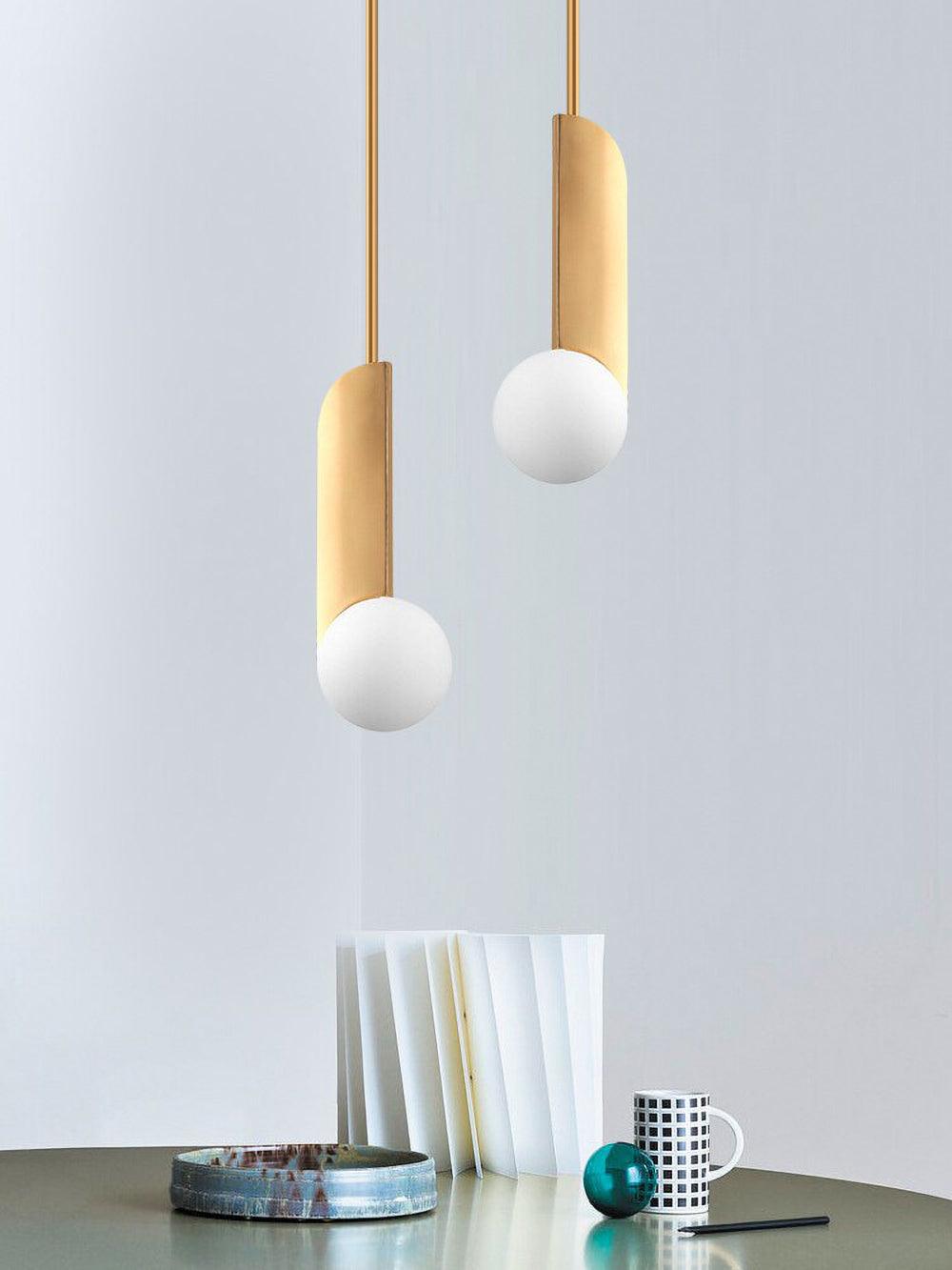 Solis Lustre Suspendu Élégant En Verre - Neutralighting