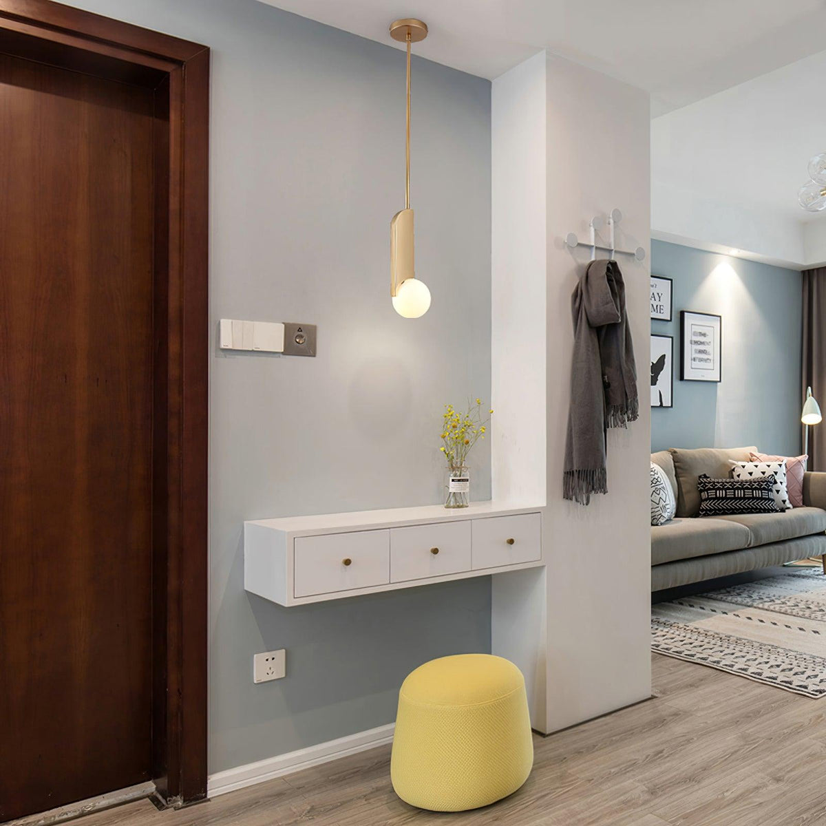 Solis Lustre Suspendu Élégant En Verre - Neutralighting