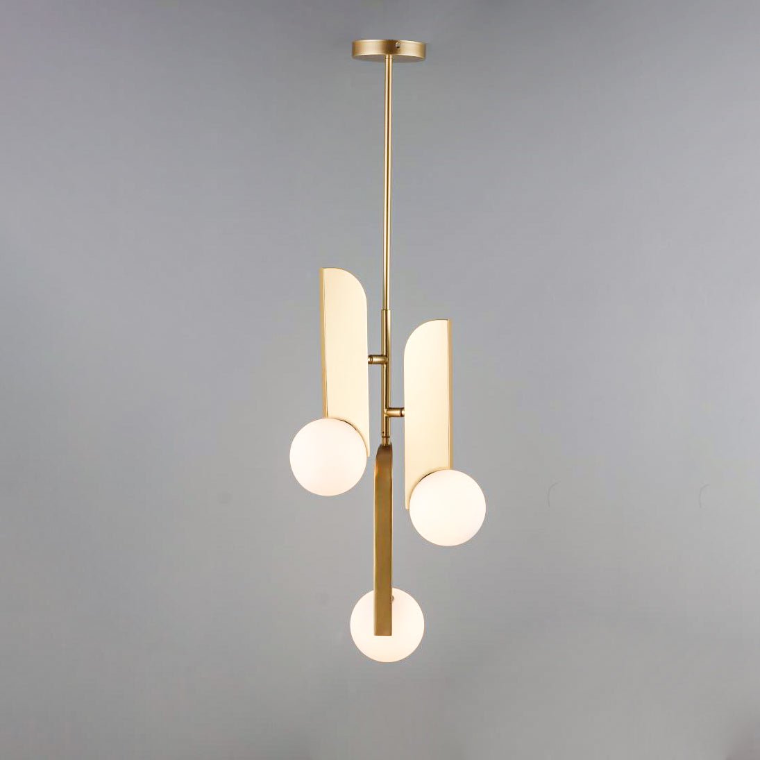 Solis Lustre Suspendu Élégant En Verre - Neutralighting